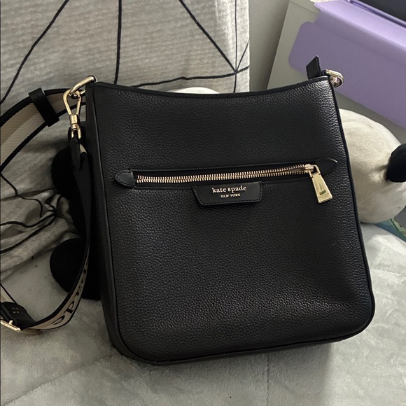Kate Spade Black Leather Crossbody Bag